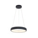 LED Полилей ZAMBELIS 2044 PENDANT LIGHT ALUMINUM & ACRYLIC SANDY BLACK 30W 3000K | Osvetlenieto.bg