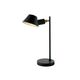 Настолна лампа ZAMBELIS 20223 TABLE LAMP IRON BLACK-GOLD ROTATING HEAD ON/OFF SWITCH 1xE27 | Osvetlenieto.bg