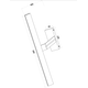 LED Аплик Decart MIR010WL-L12B4K Maytoni 12W 4000K | Osvetlenieto.bg
