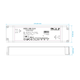 Димиращо LED захранване 100W 12V GLP TRIAC GTPC-100-12-D | Osvetlenieto.bg
