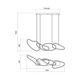 LED Полилей BIAS 01-2594 Redo 88W 3000K | Osvetlenieto.bg