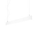 LED Висяща линейна лампа STEEL SP2 D20 BI-EMISSION WIDE 4000K BIANCO 268231 Ideal Lux  | Osvetlenieto.bg
