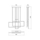 LED Полилей PLANA 01-2313 Smarter 60W 3000K | Osvetlenieto.bg