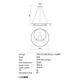 LED Полилей TORSION 01-1793 Redo 3000K | Osvetlenieto.bg