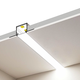 LED профил за вграждане LINEA-IN20 TRIMLESS EF 2000 суров алуминий | Osvetlenieto.bg