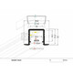 LED профил за вграждане SMART-IN10 AC2/Z 2000 бял | Osvetlenieto.bg
