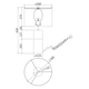 Настолна лампа Bianco Z030TL-01BS Maytoni 1xE27 | Osvetlenieto.bg