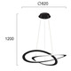 LED Полилей CHARLIE 4235800 Viokef 50W 3000K | Osvetlenieto.bg
