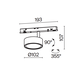 LED Спот магнитна шина Exility Rado TR040-2-18W4K Maytoni 18W 4000K | Osvetlenieto.bg