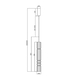LED Пендел Ordo MOD272PL-L12BS3K Maytoni 12W 3000K | Osvetlenieto.bg