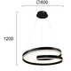 LED Полилей CAPRI 4291300 Viokef 59W 3000K | Osvetlenieto.bg