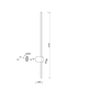 LED Аплик Light stick MOD237WL-L11BS3K Maytoni 10W 3000K | Osvetlenieto.bg