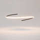 LED Полилей Curve MOD242PL-L33BK Maytoni 31W 3000K-4000K | Osvetlenieto.bg