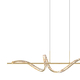 LED Полилей Zuma Line MD3170-1-3GT ATHESA 26W 3000K-6000K | Osvetlenieto.bg