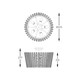 Плафон Zuma Line C0547-05H-F9AC BACH 5xE14 | Osvetlenieto.bg