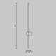 LED Аплик Light stick MOD237WL-L11B3K Maytoni 10W 3000K | Osvetlenieto.bg
