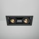 LED Двоен кардан черен Metal Modern DL093-02-10W3K-B Maytoni 20W 3000K | Osvetlenieto.bg