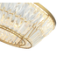 LED Кристален полилей Zambelis 23046 PENDANT LED LIGHT 38W 3000K METAL-CRYSTAL ANTIQUE BRASS | Osvetlenieto.bg