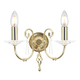 Аплик Aegean 2xE14 Polished Brass Elstead Lighting AG2-POL-BRASS | Osvetlenieto.bg