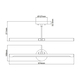 Аплик за картина Alton Large LED Brushed Brass Elstead Lighting ALTON-PL-L-BB | Osvetlenieto.bg