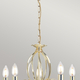 Полилей Aegean 5xE14 Polished Brass Elstead Lighting AG5-POL-BRASS | Osvetlenieto.bg