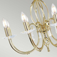 Полилей Aegean 8xE14 Polished Brass Elstead Lighting AG8-POL-BRASS | Osvetlenieto.bg