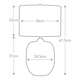Настолна лампа Chalk Farm 1xE27 Light Grey/Chalk White Elstead Lighting CHALKFARM-TL | Osvetlenieto.bg