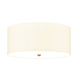Плафон Fletcher22" 5xE27 Aged Brass Ivory Shade Designer's Lightbox DL-FLETCHER22-5LT-IV-AB | Osvetlenieto.bg