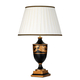 Настолна лампа Narbonne 1xE27 Tall Empire Shade Black and Gold Designer's Lightbox DL-NARBONNE-TL | Osvetlenieto.bg