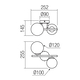 Аплик ASTRA 01-3987 Smarter 2xG9 | Osvetlenieto.bg