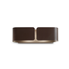 Аплик CLIP AP2 SMALL COFFEE 187365 Ideal Lux 2xE27 | Osvetlenieto.bg